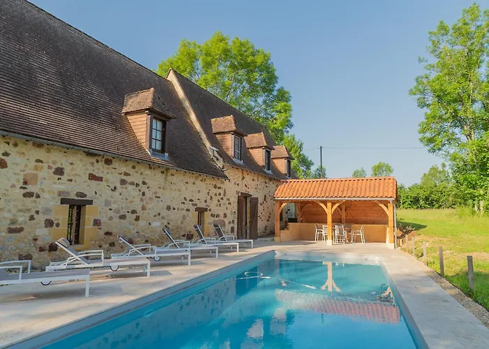 Semesterbostad Pool Escape In Saint-laurent Saint-Laurent-la-Vallee